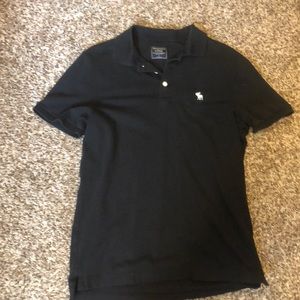 Black Abercrombie polo